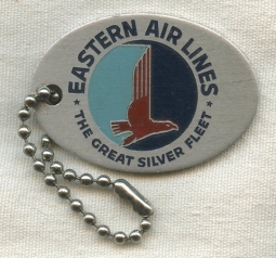 1940s Eastern Air Lines Baggage Tag Named to Emerson Mann
