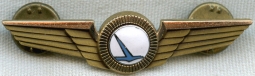 Scarce 1960's Eastern Air Lines Flight Attendant Wing (6th Issue)