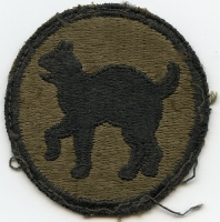 WWII US Army 81st Division Greenback Shoulder Patch