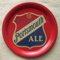Minty 1935 Eldredge Brewing Co. Portsmouth Ale Tip Tray Portsmouth, New Hampshire