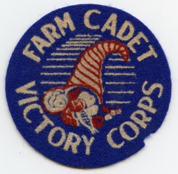 Rare WWII Home Front Farm Cadet Victory Corps Shoulder Patch