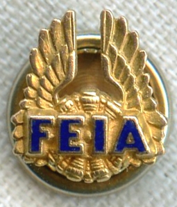 Circa 1950 Flight Engineer International Association (FEIA) Lapel Pin