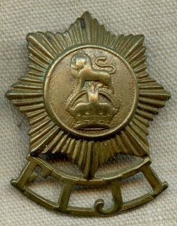 Rare WWII Period FIJI Jnf Regt Best Badge by JR Gaunt.