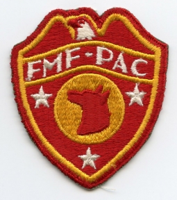 US Fleet Marine Force Pacific FMF-PAC Wardog Platoons Shoulder Patch