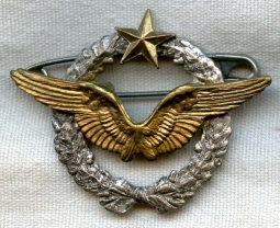Private Purchase Early WWII (Late 1930's) French Pilot Badge