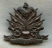 Rare Ca. 1928 Garde d'Haiti Hat Badge Worn by US Marines in Haiti