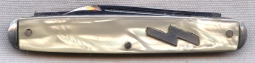 Rare 1930s German American Bund Siegrune Pocket Knife by Utica Cutlery Co.