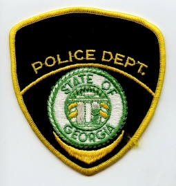Circa 1980s Generic State of Georgia Police Patch