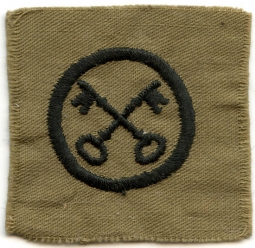 Ca. 1918 - 20 Girl Scouts Housekeeper Merit Badge in Coarse Khaki Twill