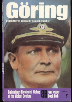 1972 "Gring" War Leader Book No. 8 Ballantine's Illustrated History of the Violent Century