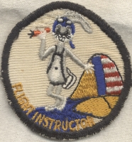 Great WWII CPTP (Civilian Pilot Training Program) Flight Instructor Patch with Bugs Bunny
