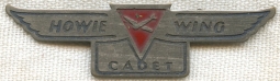 Circa 1939 Kellogg's Cereal Premium Howie Wing Cadet Wing Badge
