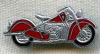 1950s Indian Motocycles Enameled Lapel Pin by Hookfast!