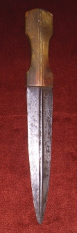 18th Century Heavy Armor-Piercing Knife of Indo-Persian Origin
