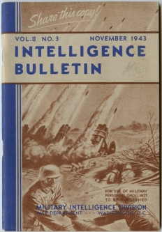 US Army "Intelligence Bulletin" Vol. 2 No. 3 MID 461 November 1943