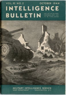 US Army "Intelligence Bulletin" Vol. 3 No. 2 MIS 461 October 1944