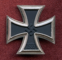 Beautiful WWII CASED Iron Cross First Class Minty