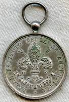 Beautiful Ca 1910 Italian Medal from the Institute of the Most Holy Annunciation