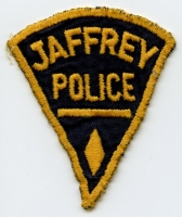 1950s Jaffrey (New Hampshire) Police Patch