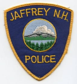 Early 1980s Jaffrey (New Hampshire) Police Patch
