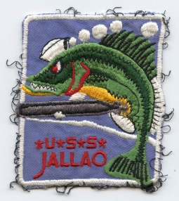 US-Made Submarine Patch for US Navy USS Jallao SS-368
