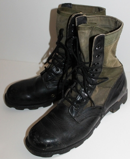 Scarce Vietnam War US Military M1966 Jungle Boots Sz 7 1/2 1969 Dated, Spike Protective