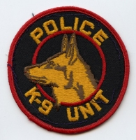 Circa 1980s Police K-9 Unit Patch