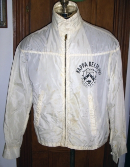 Early 1960s Kappa Delta Phi Fraternity Windbreaker Jacket