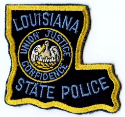 1980s Louisiana State Police Patch