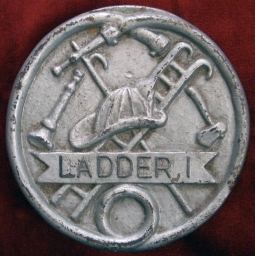 Circa 1910s Fireman's Ladder 1 Grave Marker from Unknown New England Department