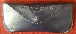 Rare 1950's - 60's RCAF Aviator Sunglasses CASE ONLY by Opticase