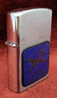 Great Early 1950s Cuban Air Force Lighter by LEICA