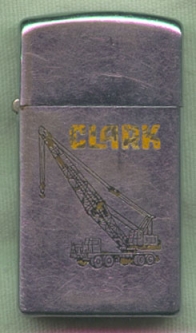 1977 CLARK Construction Equipment Advertising ZIPPO
