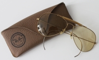 Great Light Lens Vintage Ray-Ban Driving/Shooting Glasses in Original Case