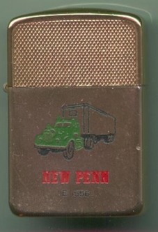 1950s New Penn Trucking Advertising Lighter by Park