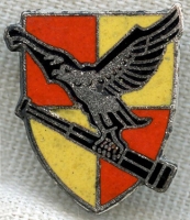 Rare WWII Luftwaffe Reconnaissance Group 123 2nd Squadron (Aufklrungsgruppe 123 2 Staffel) Badge