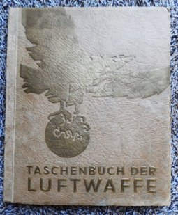 Scarce Ca 1934 German Cig Cord Album TASCHENBUCH DER LUFTWAFFE