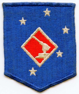 WWII US Marine Amphibious Corps (MAC) Coastal Defense Battalions Patch