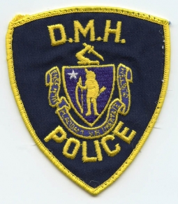 1980s Massachusetts Dept. of Mental Health (DMH) Police Patch
