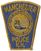 1970's Manchester, New Hampshire Police Patch