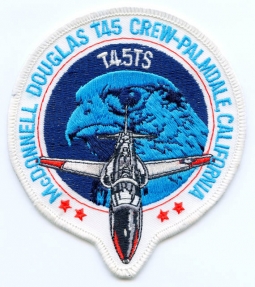 Late 1980's McDonnell-Douglas T-45 "Goshawk" Crew Patch