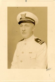 1930s-WWII Portrait of Lt. (Eventual Capt.) George W. McKean of USS General M.C. Meigs