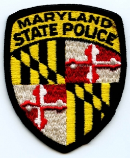 1980s Maryland State Police Patch