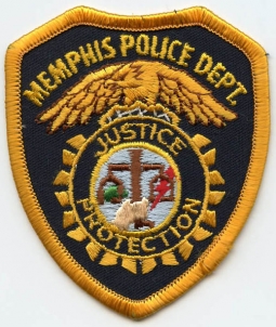 1980s Memphis (Tennessee) Police Department Patch