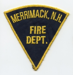 Circa 1960's Merrimack, New Hampshire Fire Department Patch