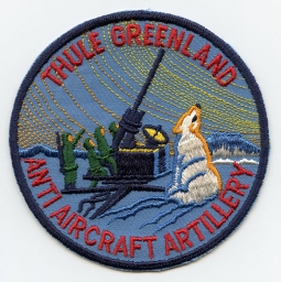 Mid - 50's Cold War US Army Anti-Aircraft Artillery Thule Greenland Jacket Patch