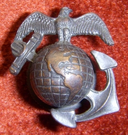 Minty 1930s US Marine Corps EM Collar Insignia