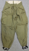 Scarce WWII Mountain Troop Trousers with Stirrups Intact