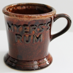 Vintage 1950's Myers's Rum Mug with Fred L. Myers & Son Baltimore, MD Maker's Mark
