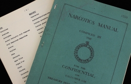 Fabulous Confidential 1937 Narcotics Manual Serial #'d Edition Compiled by US Customs Agency Service